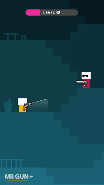 Mr Gun (Мистер Ган) [МОД: Много монет, Открытые уровни и Мега MOD] Screenshot 1