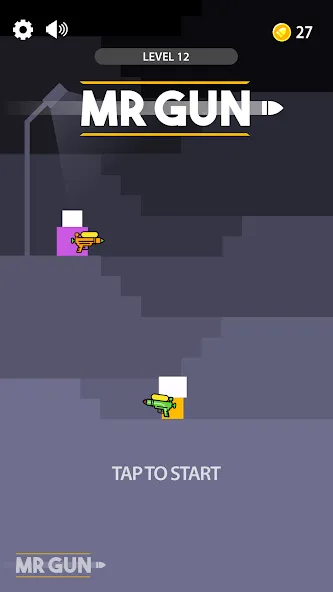 Mr Gun (Мистер Ган) [МОД: Много монет, Открытые уровни и Мега MOD] Screenshot 2