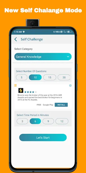 QuizOn- All GK Trivia Quiz App (КвизОн) [МОД: Меню, Бесконечные монеты и Открытые уровни] Screenshot 5