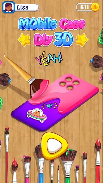 Phone Case DIY Mobile Games [МОД: Много монет, Открытые уровни и Мега MOD] Screenshot 5