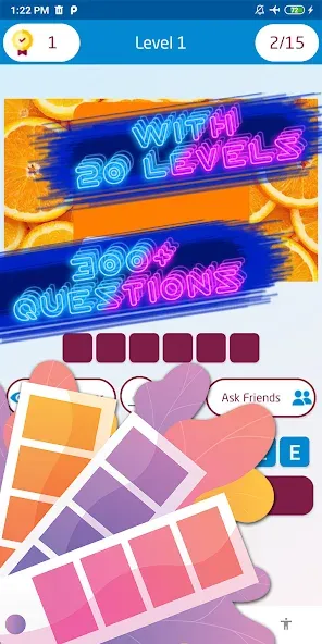 Guess the color game [МОД: Много монет, Открытые уровни и Мега MOD] Screenshot 3