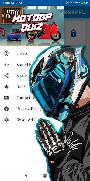 motor racing quiz [МОД: Все открыто, Дополнительные деньги и Меню MOD] Screenshot 5