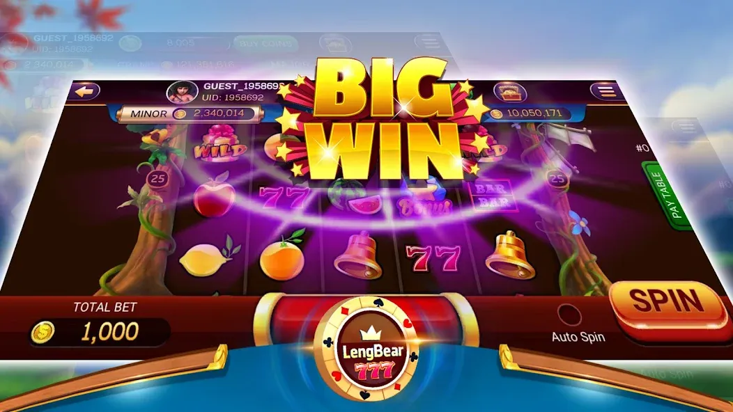 LengBear 777 - Khmer Games (Ленгбир 777) [МОД: Много монет, Открытые уровни и Мега MOD] Screenshot 3