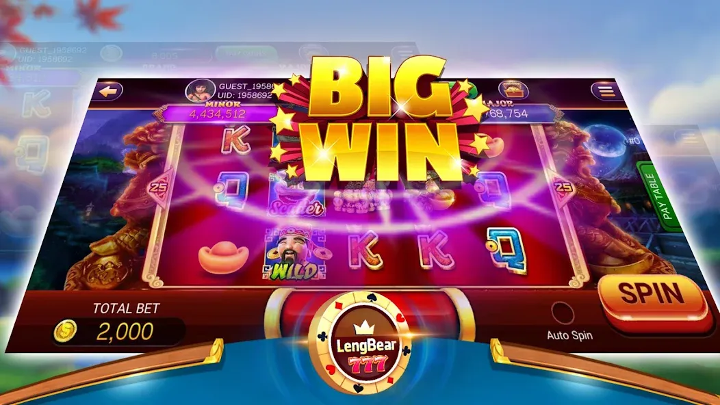 LengBear 777 - Khmer Games (Ленгбир 777) [МОД: Много монет, Открытые уровни и Мега MOD] Screenshot 4