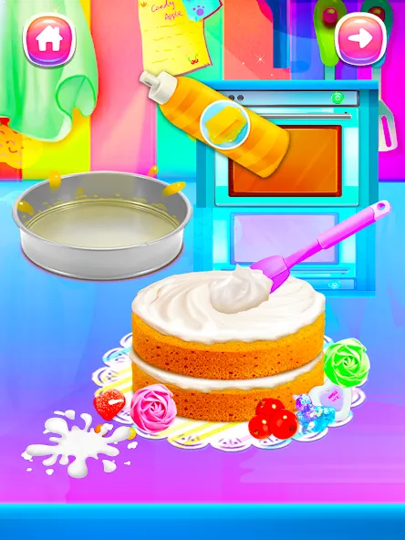 Girl Games: Unicorn Cooking [МОД: Деньги, Монеты и Меню MOD] Screenshot 1