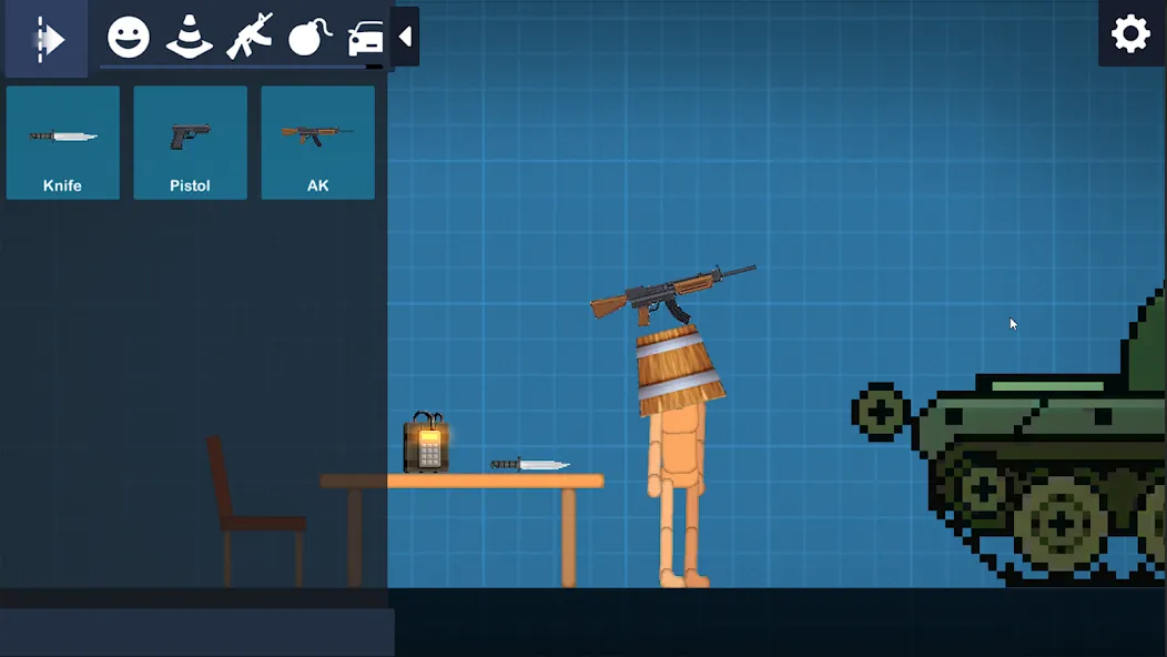 Peach Play: Ragdoll Sandbox (Пич Плей) [МОД: Все открыто, Дополнительные деньги и Меню MOD] Screenshot 1