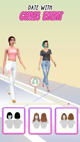 Fashion Battle - Girl Dress Up [МОД: Меню, Бесконечные монеты и Открытые уровни] Screenshot 5