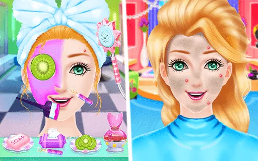 Doll Makeover - Fashion Queen (Игры по макияжу для девочек) [МОД: Все открыто, Дополнительные деньги и Меню MOD] Screenshot 2