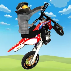 Скачать Wheelie King 5 (Уили Кинг 5) [МОД: Все открыто, Дополнительные деньги и Меню MOD] | Взлом Wheelie King 5 на Андроид