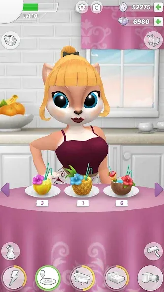 Talking Cat Kimmy Superstar [МОД: Много монет, Открытые уровни и Мега MOD] Screenshot 3