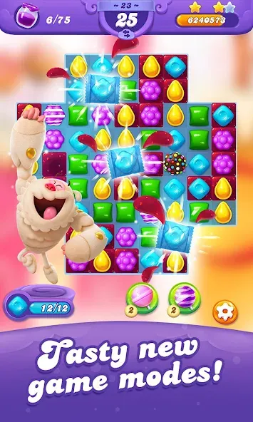 Candy Crush Friends Saga (Кенди Краш Френдс Сага) [МОД: Меню, Бесконечные монеты и Открытые уровни] Screenshot 1