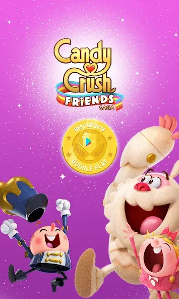 Candy Crush Friends Saga (Кенди Краш Френдс Сага) [МОД: Меню, Бесконечные монеты и Открытые уровни] Screenshot 5