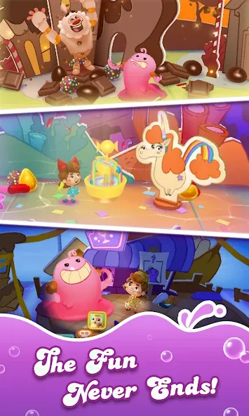 Candy Crush Soda Saga (Кенди Краш Сода Сага) [МОД: Деньги, Монеты и Меню MOD] Screenshot 5