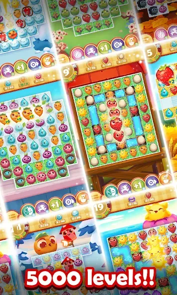 Farm Heroes Saga (Фарм Хероус Сага) [МОД: Меню, Бесконечные монеты и Открытые уровни] Screenshot 5
