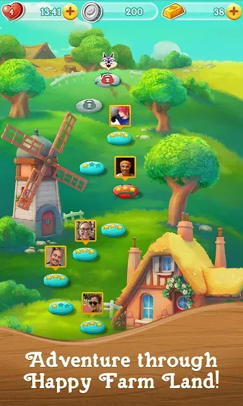 Farm Heroes Super Saga (Фарм Хероес Супер Сага) [МОД: Все открыто, Дополнительные деньги и Меню MOD] Screenshot 4