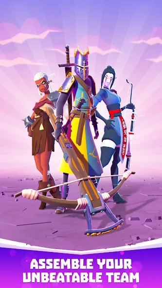 Knighthood - RPG Knights (Найтхуд) [МОД: Много монет, Открытые уровни и Мега MOD] Screenshot 2