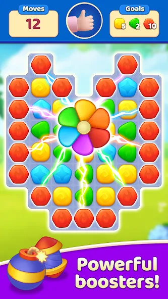 EverMatch 3 Game (ЭверМатч 3 Игра) [МОД: Деньги, Монеты и Меню MOD] Screenshot 3