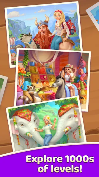 EverMatch 3 Game (ЭверМатч 3 Игра) [МОД: Деньги, Монеты и Меню MOD] Screenshot 5