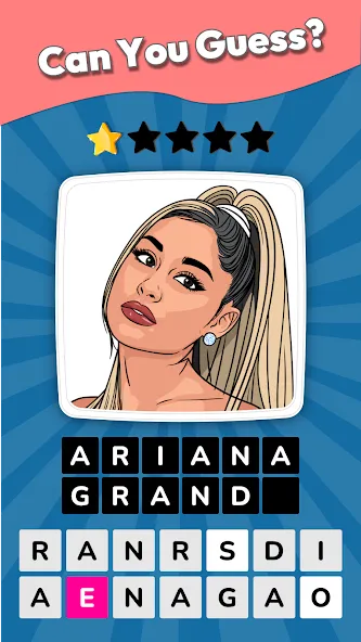 Guess the Celebrities (Гесс зе Селебритиз) [МОД: Много монет, Открытые уровни и Мега MOD] Screenshot 2
