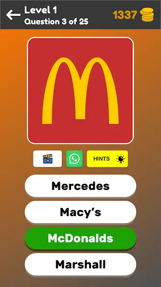 Logo Game: Multiple Choice [МОД: Бесконечные деньги, Монеты и Мега MOD] Screenshot 3