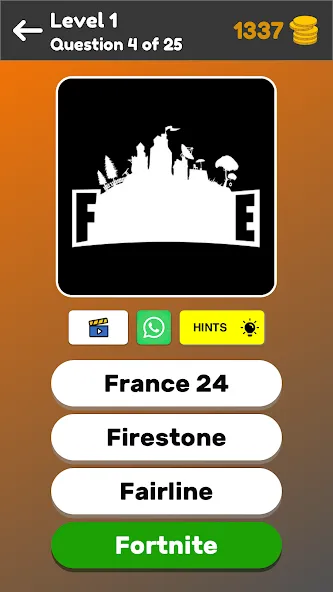 Logo Game: Multiple Choice [МОД: Бесконечные деньги, Монеты и Мега MOD] Screenshot 4