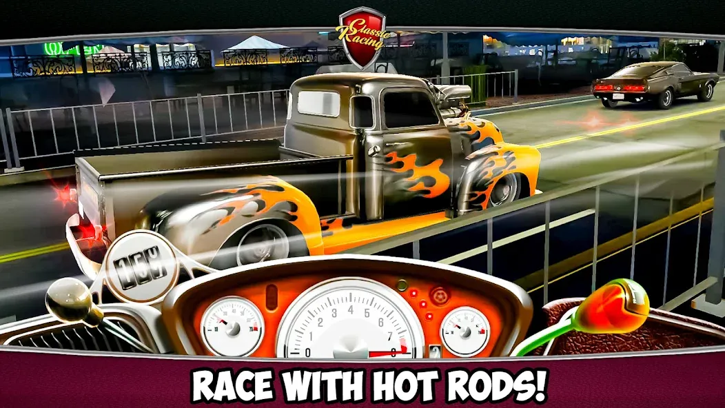 Classic Drag Racing Car Game (Классическая игра на гонках драгрейсинга) [МОД: Много монет, Открытые уровни и Мега MOD] Screenshot 5