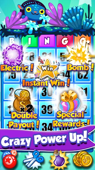 Bingo PartyLand 2: Bingo Games (Бинго Патиленд 2) [МОД: Много монет, Открытые уровни и Мега MOD] Screenshot 2