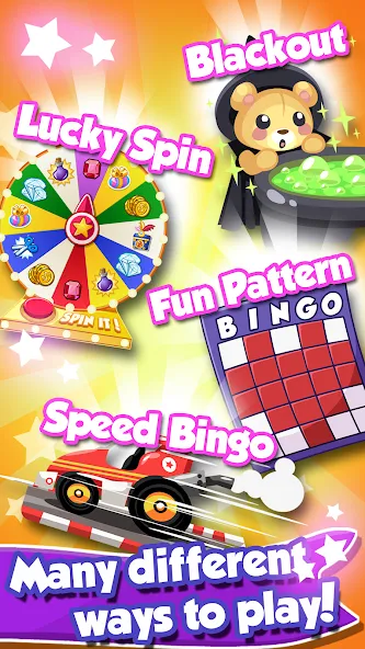 Bingo PartyLand 2: Bingo Games (Бинго Патиленд 2) [МОД: Много монет, Открытые уровни и Мега MOD] Screenshot 3