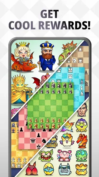 Chess Universe : Play Online [МОД: Меню, Бесконечные монеты и Открытые уровни] Screenshot 3