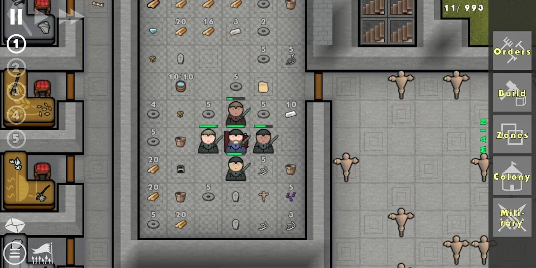 Going Deeper! : Colony Sim [МОД: Меню, Бесконечные монеты и Открытые уровни] Screenshot 1