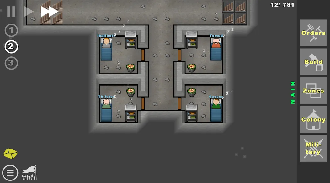 Going Deeper! : Colony Sim [МОД: Меню, Бесконечные монеты и Открытые уровни] Screenshot 4