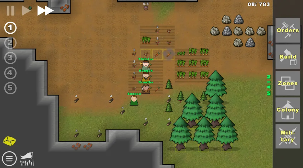 Going Deeper! : Colony Sim [МОД: Меню, Бесконечные монеты и Открытые уровни] Screenshot 5