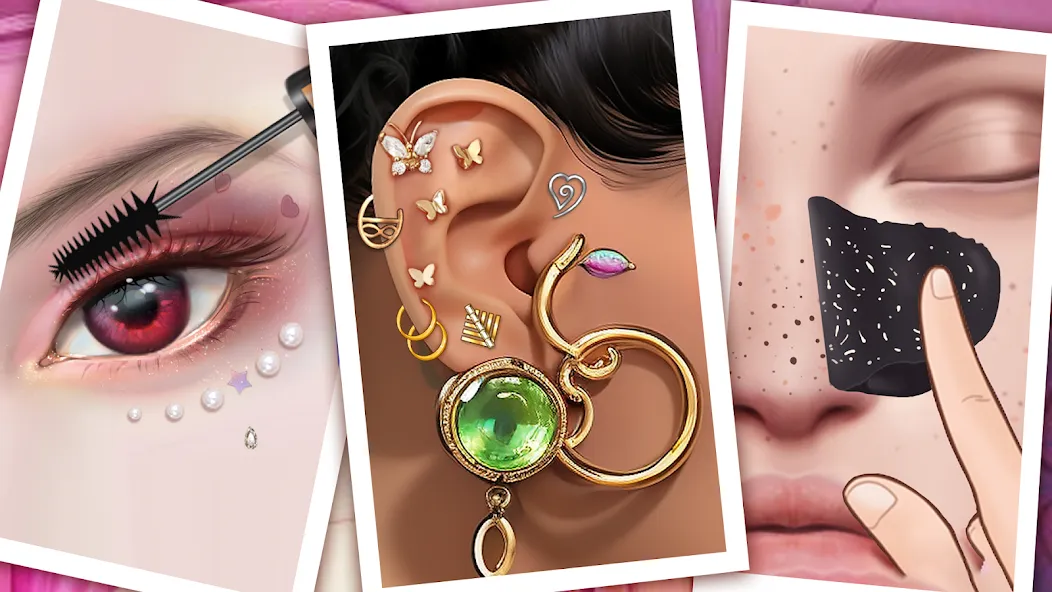 Ear Salon ASMR Ear Wax& Tattoo (АСМР) [МОД: Деньги, Монеты и Меню MOD] Screenshot 4