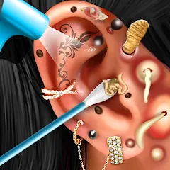 Скачать Ear Salon ASMR Ear Wax& Tattoo (АСМР) [МОД: Деньги, Монеты и Меню MOD] | Взлом Ear Salon ASMR Ear Wax& Tattoo на Андроид