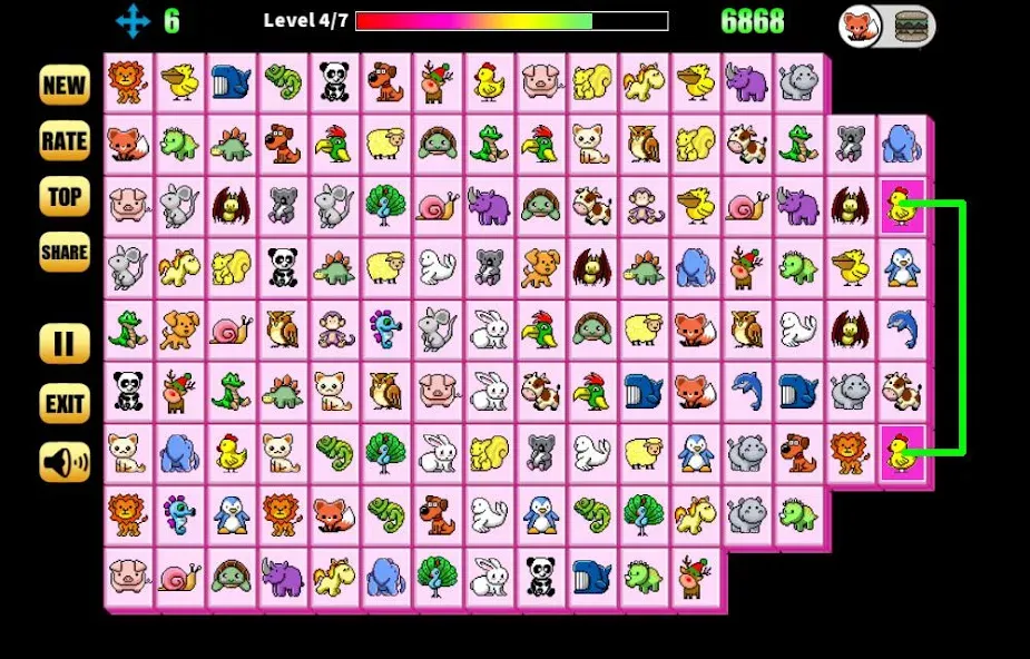 Onet Connect Animal (Онет Коннект животное) [МОД: Бесконечные деньги, Монеты и Мега MOD] Screenshot 2