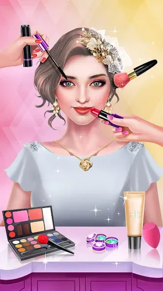 Dream Wedding: Bride Dress Up [МОД: Меню, Бесконечные монеты и Открытые уровни] Screenshot 1