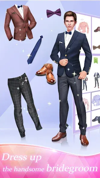 Dream Wedding: Bride Dress Up [МОД: Меню, Бесконечные монеты и Открытые уровни] Screenshot 4