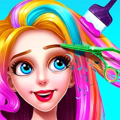 Скачать Girls Hair Salon [МОД: Бесконечные деньги, Монеты и Мега MOD] | Взлом Girls Hair Salon на Андроид
