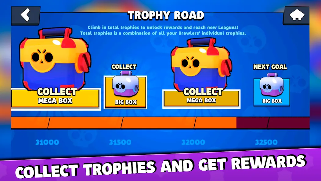 Box Simulator for Brawl Stars [МОД: Меню, Бесконечные монеты и Открытые уровни] Screenshot 1