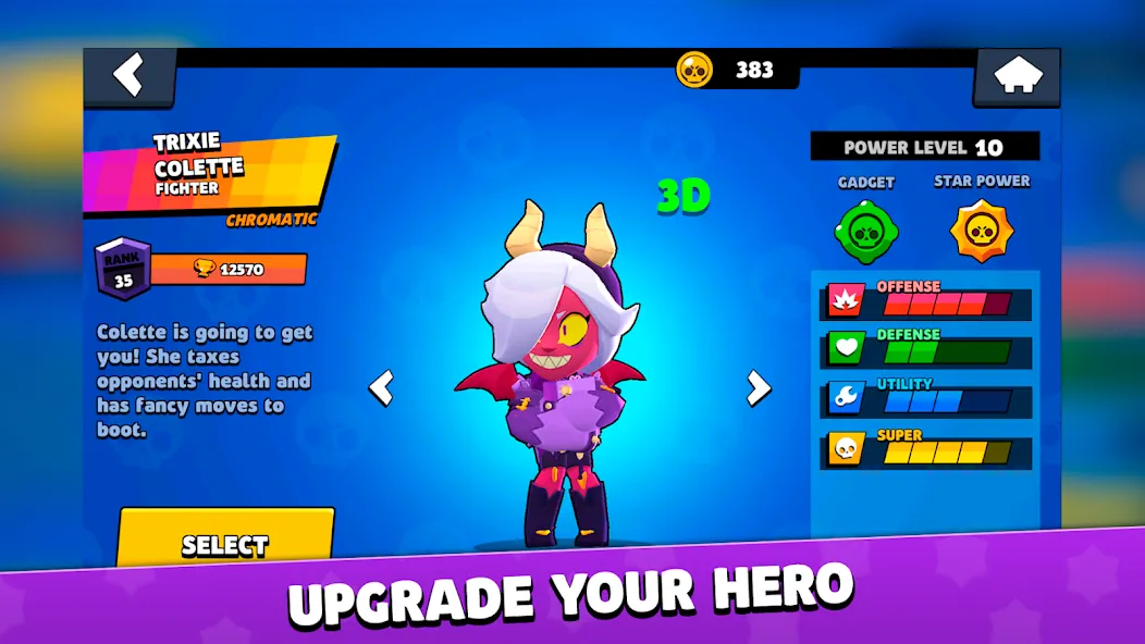 Box Simulator for Brawl Stars [МОД: Меню, Бесконечные монеты и Открытые уровни] Screenshot 4