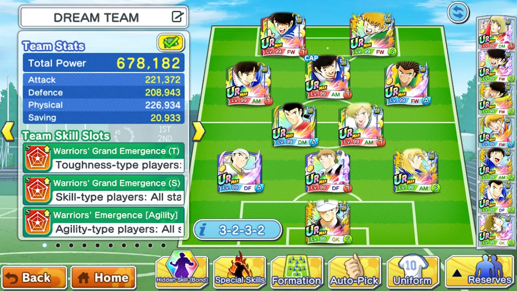 Captain Tsubasa: Dream Team (Капитан Цубаса) [МОД: Много монет, Открытые уровни и Мега MOD] Screenshot 5