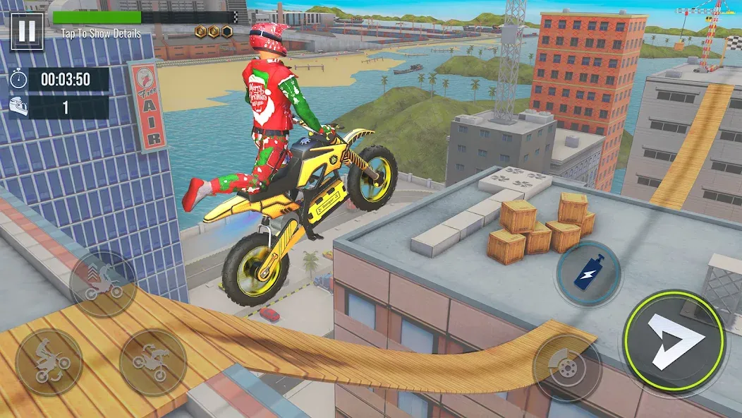 Bike Stunt : Motorcycle Game [МОД: Бесконечные деньги, Монеты и Мега MOD] Screenshot 2