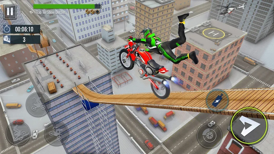 Bike Stunt : Motorcycle Game [МОД: Бесконечные деньги, Монеты и Мега MOD] Screenshot 3