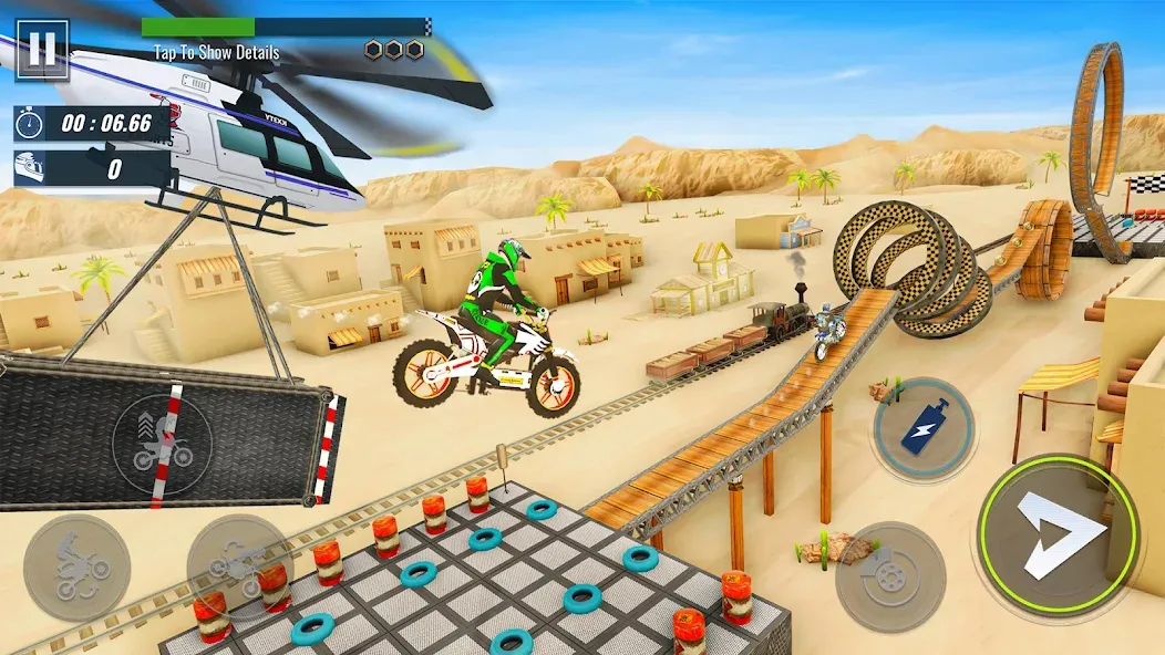 Bike Stunt : Motorcycle Game [МОД: Бесконечные деньги, Монеты и Мега MOD] Screenshot 5