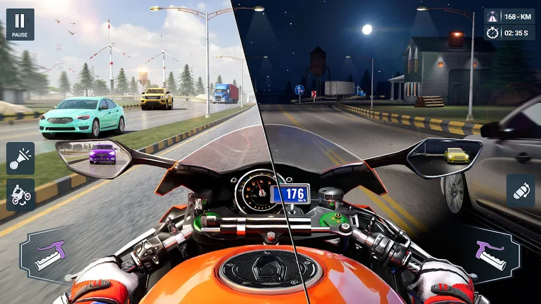 Moto World Tour: Bike Racing [МОД: Деньги, Монеты и Меню MOD] Screenshot 3