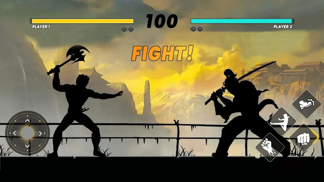 Sword Shadow Fighting Game 3D [МОД: Бесконечные деньги, Монеты и Мега MOD] Screenshot 5