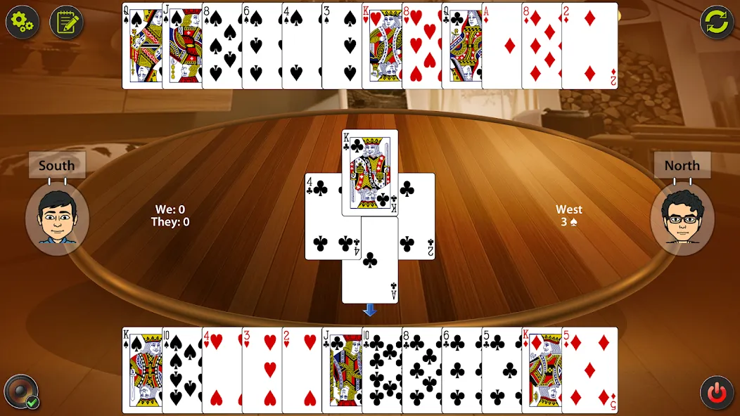 Auction Bridge & IB Card Game [МОД: Меню, Бесконечные монеты и Открытые уровни] Screenshot 4