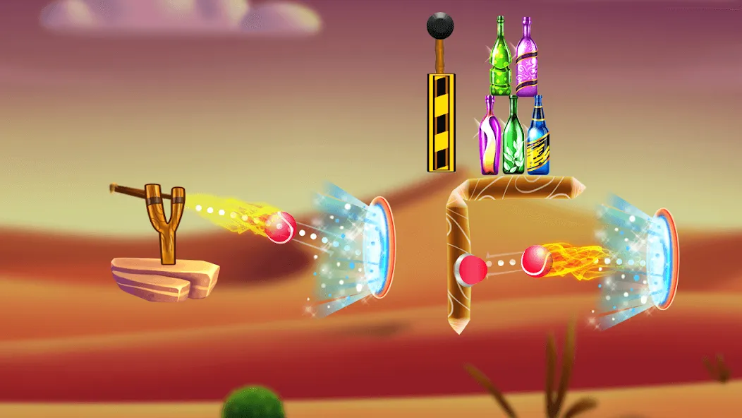 Bottle Shooting Game 2 [МОД: Много монет, Открытые уровни и Мега MOD] Screenshot 3