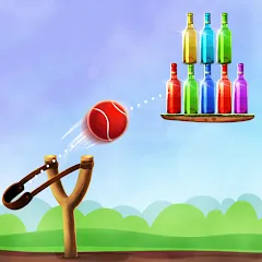Скачать Bottle Shooting Game 2 [МОД: Много монет, Открытые уровни и Мега MOD] | Взлом Bottle Shooting Game 2 на Андроид