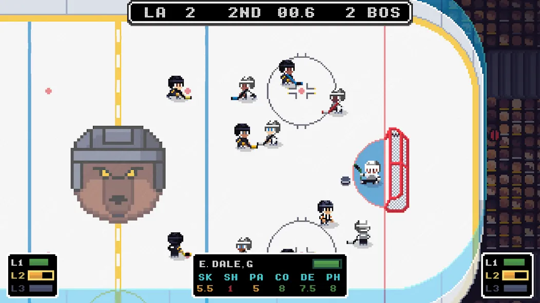 Ice League Hockey (Айс Лиг Хоккей) [МОД: Деньги, Монеты и Меню MOD] Screenshot 5